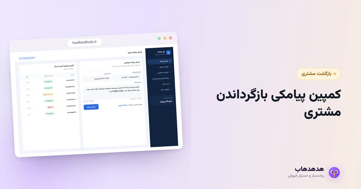 پنل پیامک با کمپین هدفمند برای بازگرداندن مشتریان قدیمی